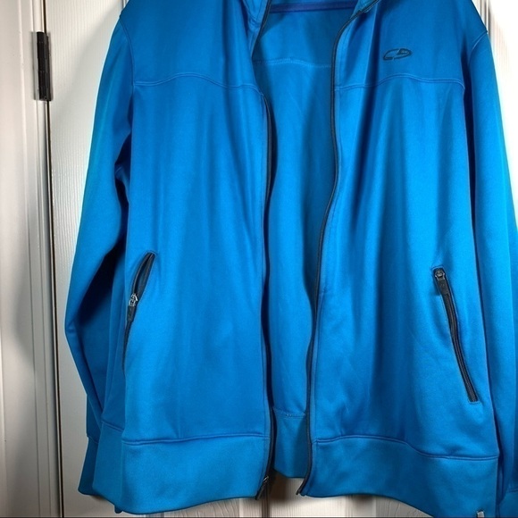 Champion full zip athletic jacket XL blue - Picture 6 of 9